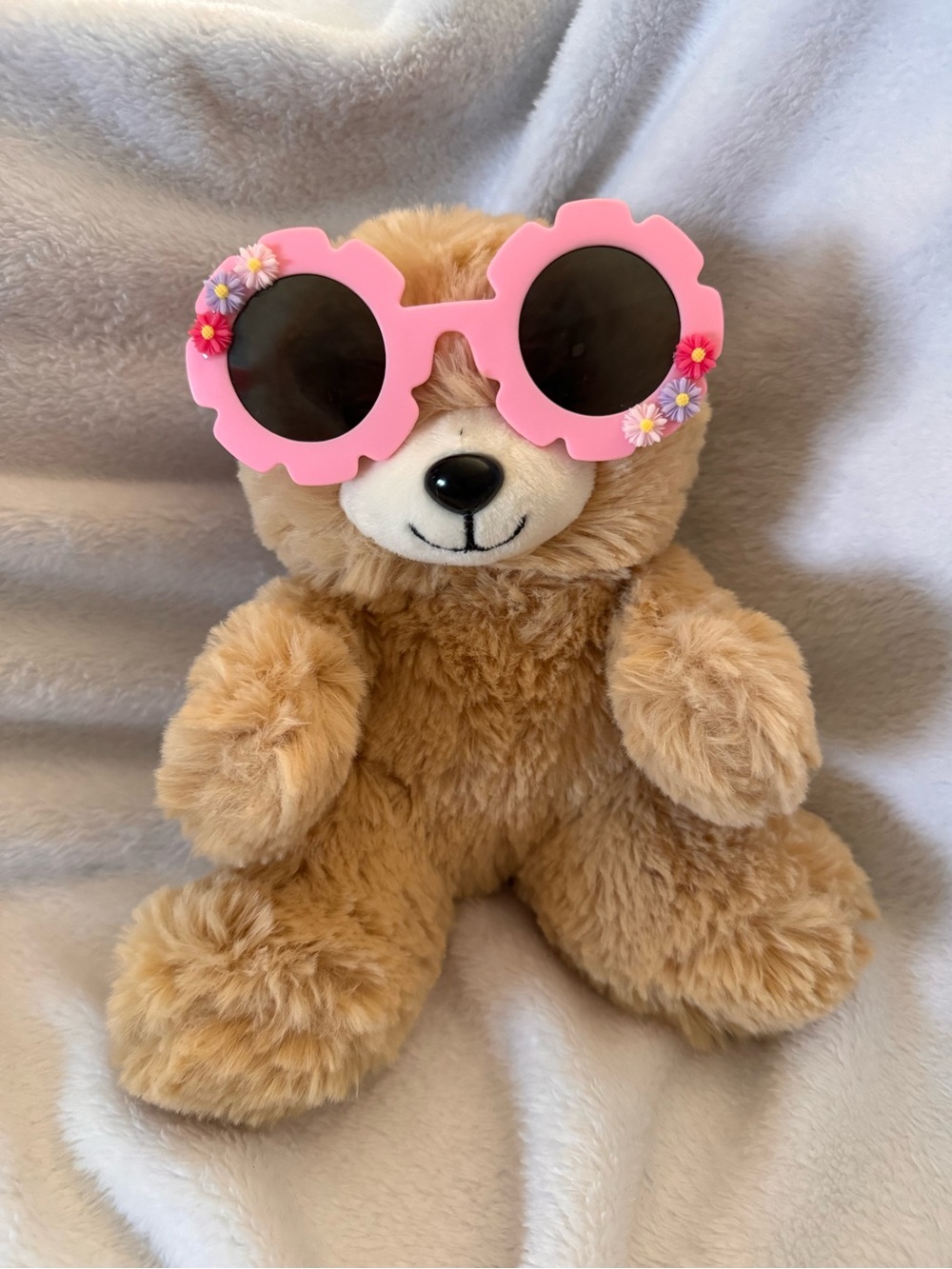 Pink Flower Shaped Girl’s Sunglasses